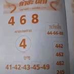 หวยคําชะโนด 1 6 61